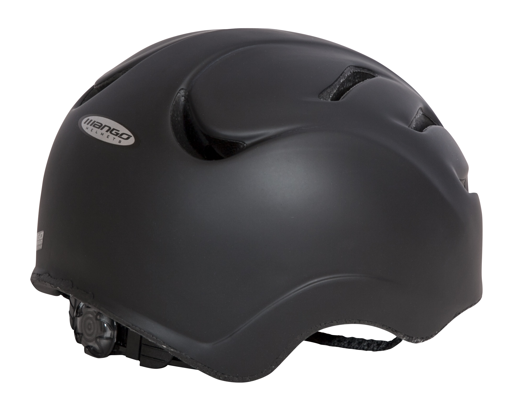 Cykelhjelm free board black soft mat